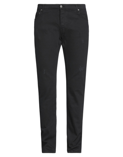 Grey Daniele Alessandrini Jeans In Black
