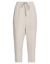 Rick Owens Cropped Pants In Light Grey