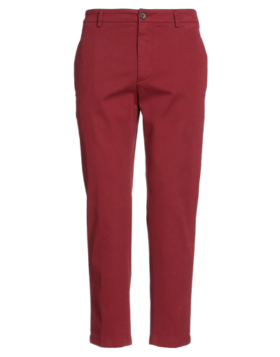 DEPARTMENT FIVE DEPARTMENT 5 MAN PANTS BRICK SIZE 34 COTTON, ELASTANE