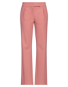 Eleventy Woman Pants Pastel Pink Size 2 Polyester, Wool, Elastane