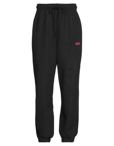 424 Fourtwofour Pants In Black