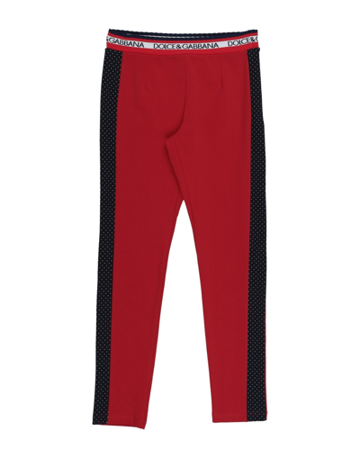 Dolce & Gabbana Kids' Pants In Red