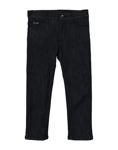 Dolce & Gabbana Kids' Jeans In Black