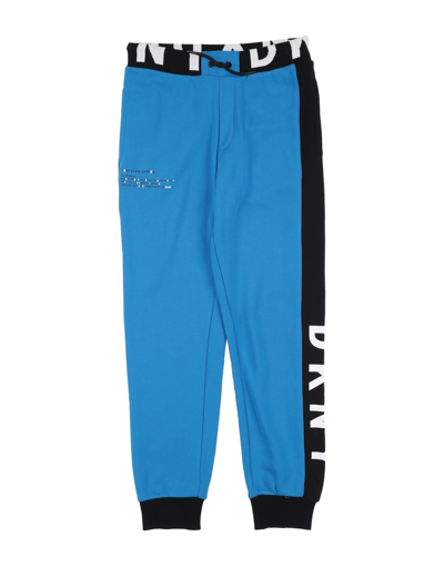 Dkny Teen Logo-stripe Track Pants In Blue