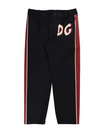 Dolce & Gabbana Kids' Pants In Black