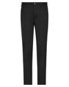 Slowear Man Pants Black Size 30 Wool, Polyester, Elastane In Black