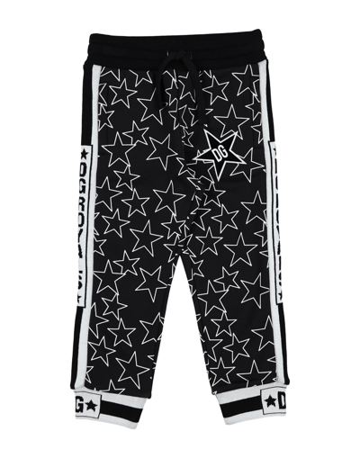 Dolce & Gabbana Babies' Pants In Black