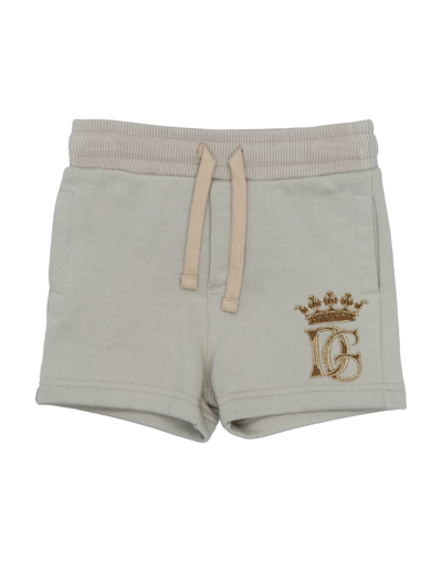 Dolce & Gabbana Kids'  Newborn Boy Shorts & Bermuda Shorts Beige Size 3 Cotton