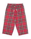 MC2 SAINT BARTH MC2 SAINT BARTH TODDLER BOY PANTS RED SIZE 6 COTTON, PES - POLYETHERSULFONE