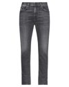 Diesel Jeans In Washed Denim In Black