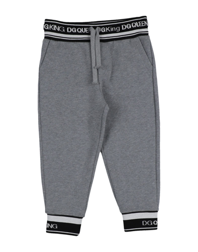 Dolce & Gabbana Kids' Pants In Grey