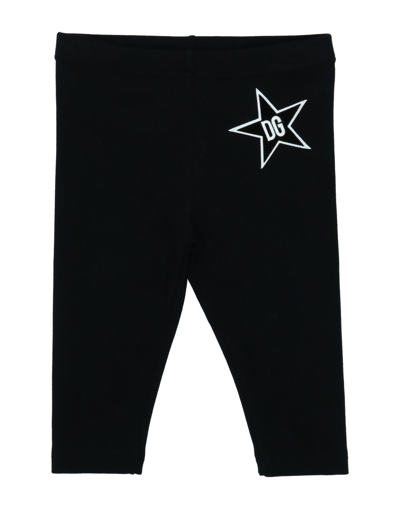 Dolce & Gabbana Kids' Leggings In Black