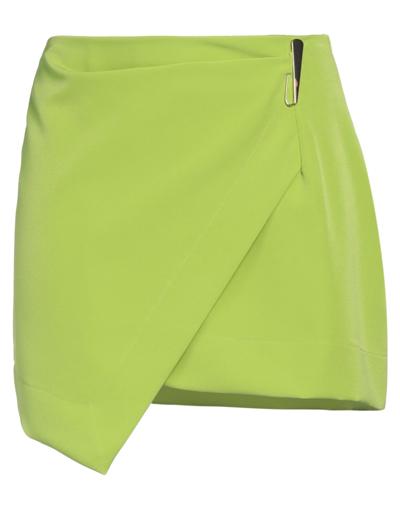 Haveone Mini Skirts In Green