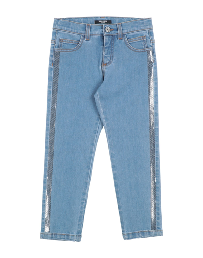 Balmain Kids' Jeans In Blue