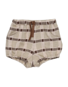 Aletta Kids'  Newborn Boy Shorts & Bermuda Shorts Beige Size 3 Cotton, Polyester, Elastane