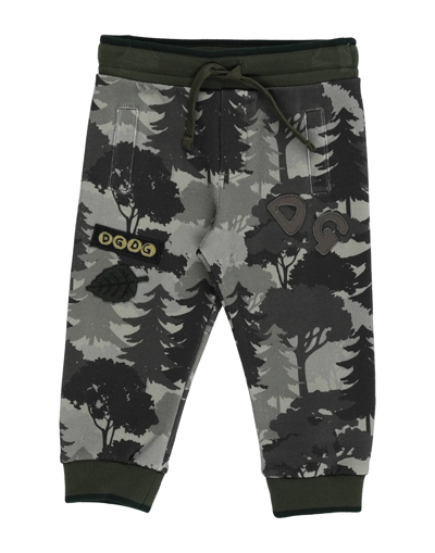 Dolce & Gabbana Babies' Pants In Green