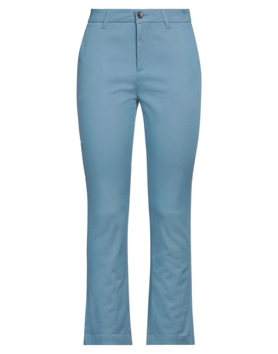 Department 5 Pants In Pastel Blue