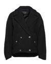 Maje Coats In Black