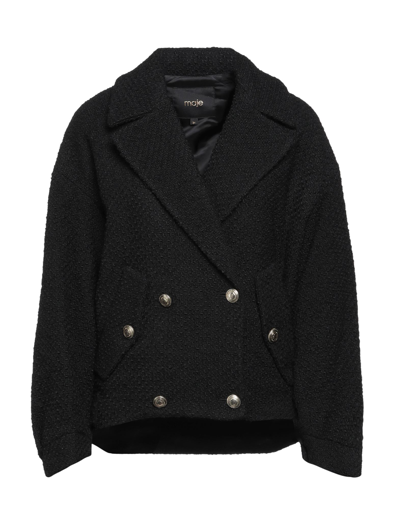 Maje Coats In Black