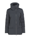 Dekker Down Jackets In Black