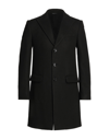 Daniele Alessandrini Single-breasted Coat In Black