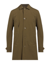 Herno Overcoats In Military Green