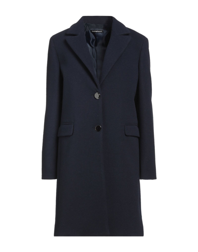 Biancoghiaccio Coats In Blue