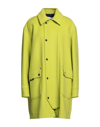 Msgm Coats In Light Green
