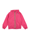 K-way Kids' Jackets In Fuchsia