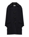 Maison Margiela Woman Cape Midnight Blue Size 4 Wool, Polyester, Virgin Wool In Blue
