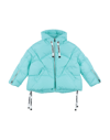 Khrisjoy Down Jackets In Turquoise