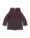 Ai Riders Kids' Jackets In Brown
