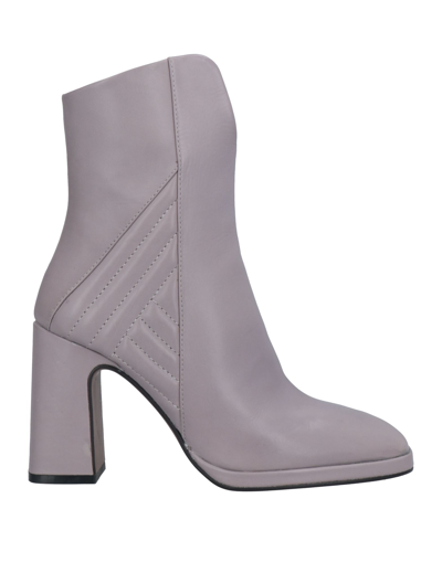Bruno Premi Ankle Boots In Grey