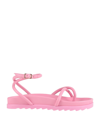Chiara Ferragni Toe Strap Sandals In Pink