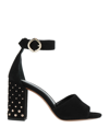 Maje Sandals In Black