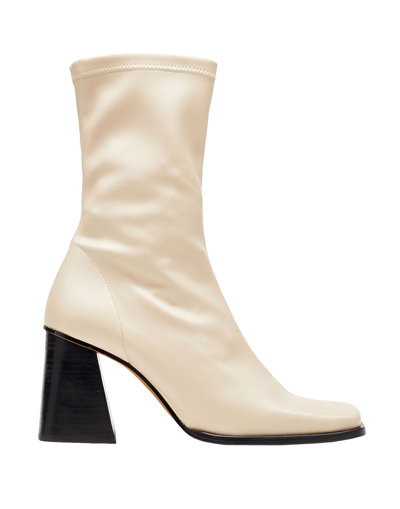 8 By Yoox Ankle Boots In Beige