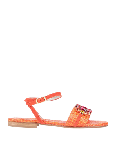 Soleae Sandals In Orange
