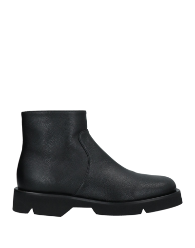 Pomme D'or Ankle Boots In Black