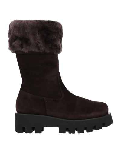 Paloma Barceló Ankle Boots In Brown