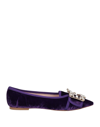 Roger Vivier Loafers In Purple