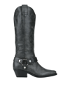 Janet & Janet Knee Boots In Steel Grey