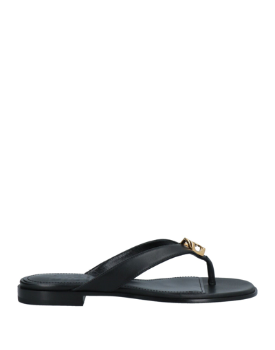 GIVENCHY TOE STRAP SANDALS
