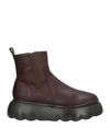 Pomme D'or Ankle Boots In Brown