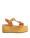 Cafènoir Espadrilles In Yellow