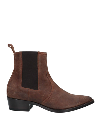 Tagliatore Ankle Boots In Brown