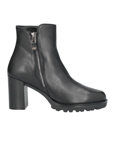 Just Melluso Ankle Boots In Black