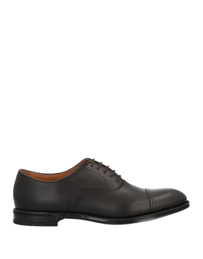 Doucal's Lace-up Shoes In Brown