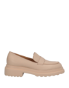 Pomme D'or Loafers In Pink