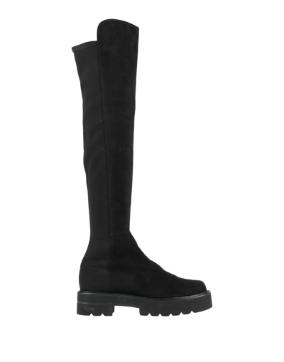 Stuart Weitzman Knee Boots In Black