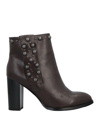 Luciano Barachini Ankle Boots In Brown